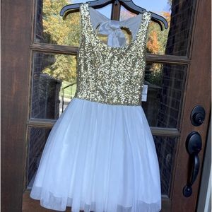 Sequin and Tulle Party Dress NWT